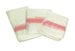 Disposable hospital laundry bag with PVA Stip